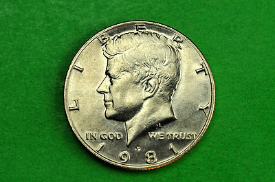 1981-P Choice BU Mint State Kennedy US Half Dollar Coin | eBay