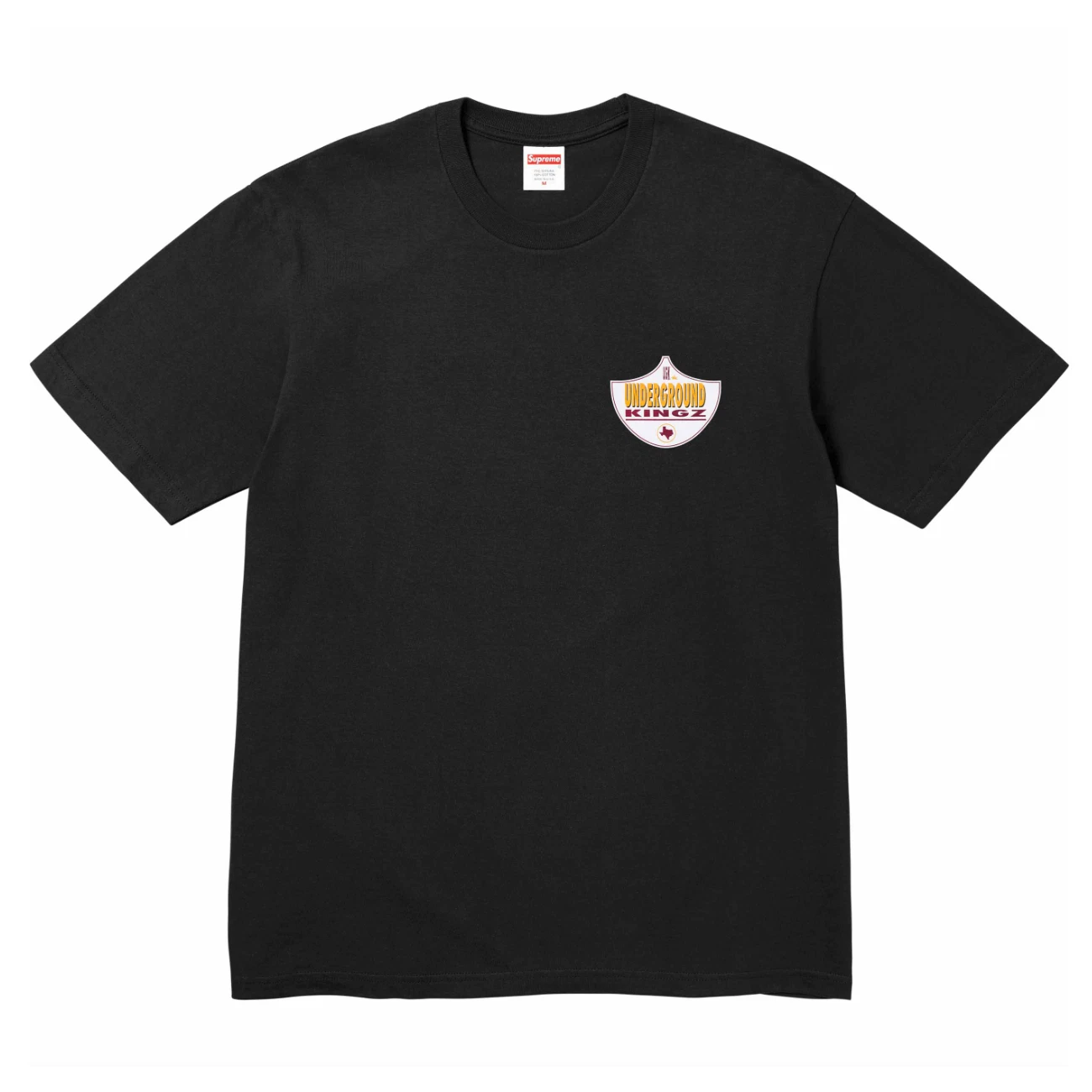 Neuf avec étiquettes T shirt Supreme UGK Super Serght Album Logo T shirt Noir SS24 Homme L AUTHENTIQUE
