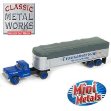 Classic Metal Works 31170 '60 Ford Covered Wagon Set Transamerican 1:87 HO