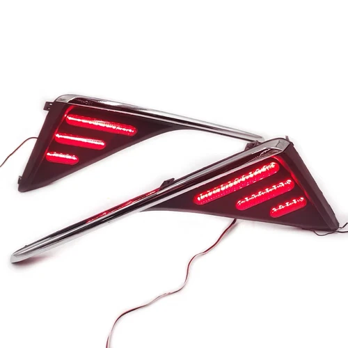 Luces antiniebla LED DRL y luz de freno y reflectores para Toyota CHR C-HR 2016-2019 - Imagen 6 de 22