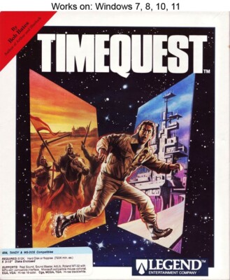 Timequest PC Game 1991 Legend Entertainment Windows 10 11