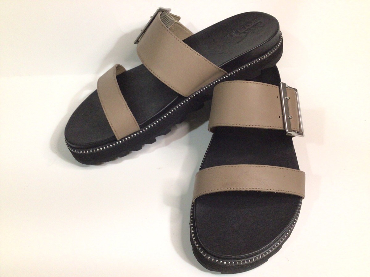 Sorel Roaming Slide tan Leather Sandals Sorel Women main image 2