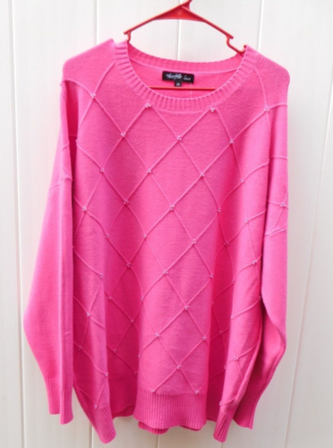 Twelfth Love Pullover Pink Sweater So Soft Size 2X New with Tags - Picture 1 of 4