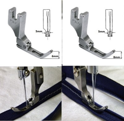Fuß für Juki Brother Pfaff 2 x Reißverschlussfuß Fuß , P363V + P363