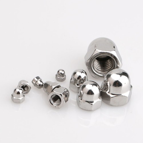 Hutmuttern DIN 1587 SUS Edelstahl VA Hutmutter M4 M5 M6 M8 M10 M12 Hohe Form - Bild 6 von 6