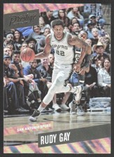 2017-18 Panini Prestige Mist Rudy Gay San Antonio Spurs #120 Parallel