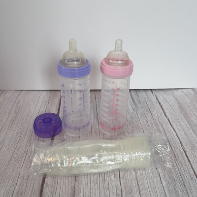 Vintage Playtex Nurser oz Drop-Ins Baby Bottle Silicone Nipples