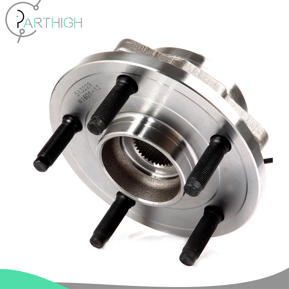 6pc Front Disc Brake Rotors Pad + Wheel Hub W/ABS Kit For 2005-2010 Dodge Dakota - Foto 6