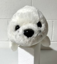 SeaWorld Parks Arctic Seal Pup Plush Stuffed Animal Toy White 16  Long 2017