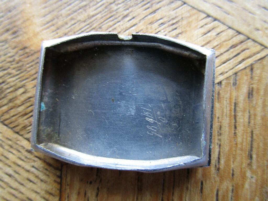 Vintage Chromed ANONYMOUS Rectangular Manual Watc… - image 8