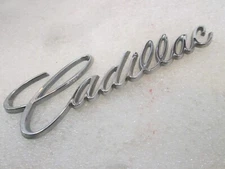 94-99 Cadillac Deville—Rear Trunk Nameplate Emblem 