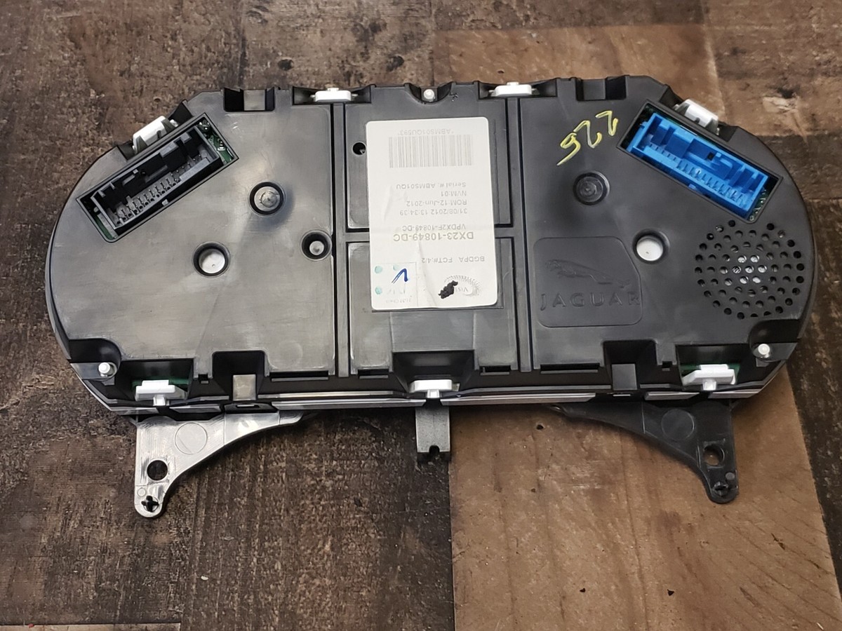2013 JAGUAR XF 5.0L SPEEDOMETER INSTRUMENT GAUGE CLUSTER 58K