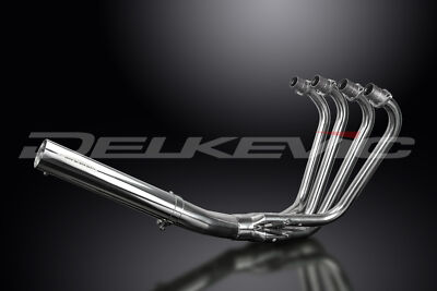 Delkevic Full 4-1 Stainless Headers Straight Muffler Kawasaki