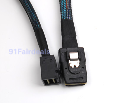 Mini SAS 36PIN SFF-8643 to SAS 36PIN 8087 Raid Data Server Cable 0.5M Ship@samed
