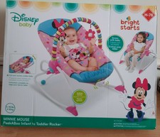 minnie mouse peekaboo infant to toddler rocker