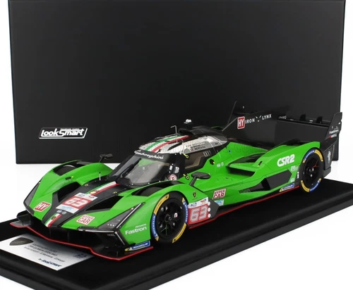 Looksmart 2024 LAMBORGHINI SC63 3.8L V8 TURBO 24h LMS #63 W/CASE 1