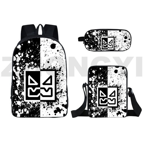 Mochila Geometry Dash Bolsa de libros Bolsa escolar 16" Angry Geometry Dash Bagpack nueva - Imagen 11 de 52