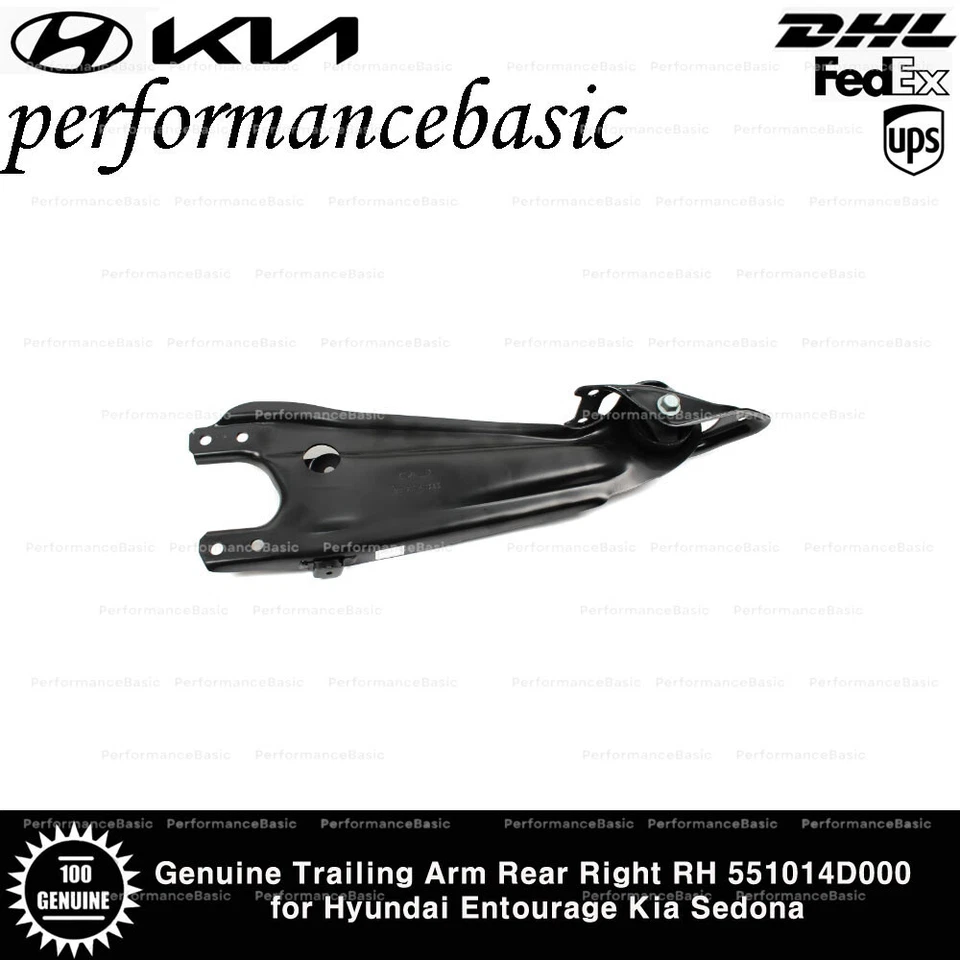 Braço traseiro direito genuíno destro 551014D000 para Hyundai Entourage Kia Sedona - Imagem 3 de 3