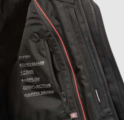 Triumph Motorcycle Leith 2 Jacket Black MTPS25001 | eBay