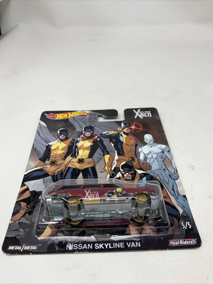 Hot Wheels Premium Series 2019 - X-Men - Nissan Skyline Van Foto 3 de 4
