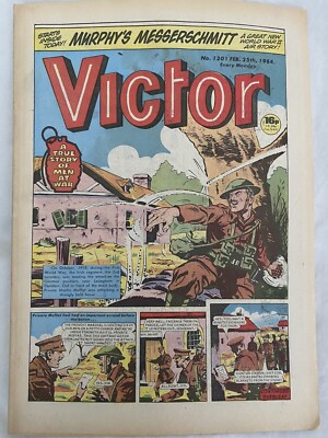 Victor #1201 25/2/84 Desert Dudes, Charlie & The Bossman DC Thompson UK Comic