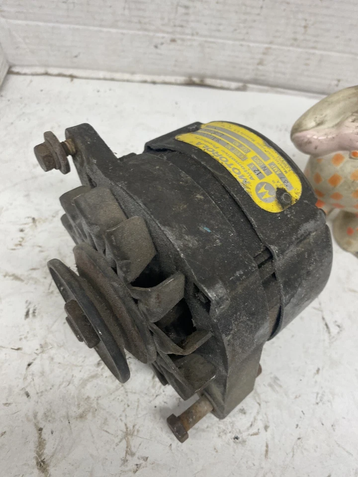 Alternador Motorola 8AL2026f USADO AMC American Motors AMX Javelin Gremlin Matado Foto 3 de 4