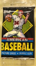 1988 Topps UK Minis American Baseball Pack Kent Hrbek (T) Tony Fernandez (B)