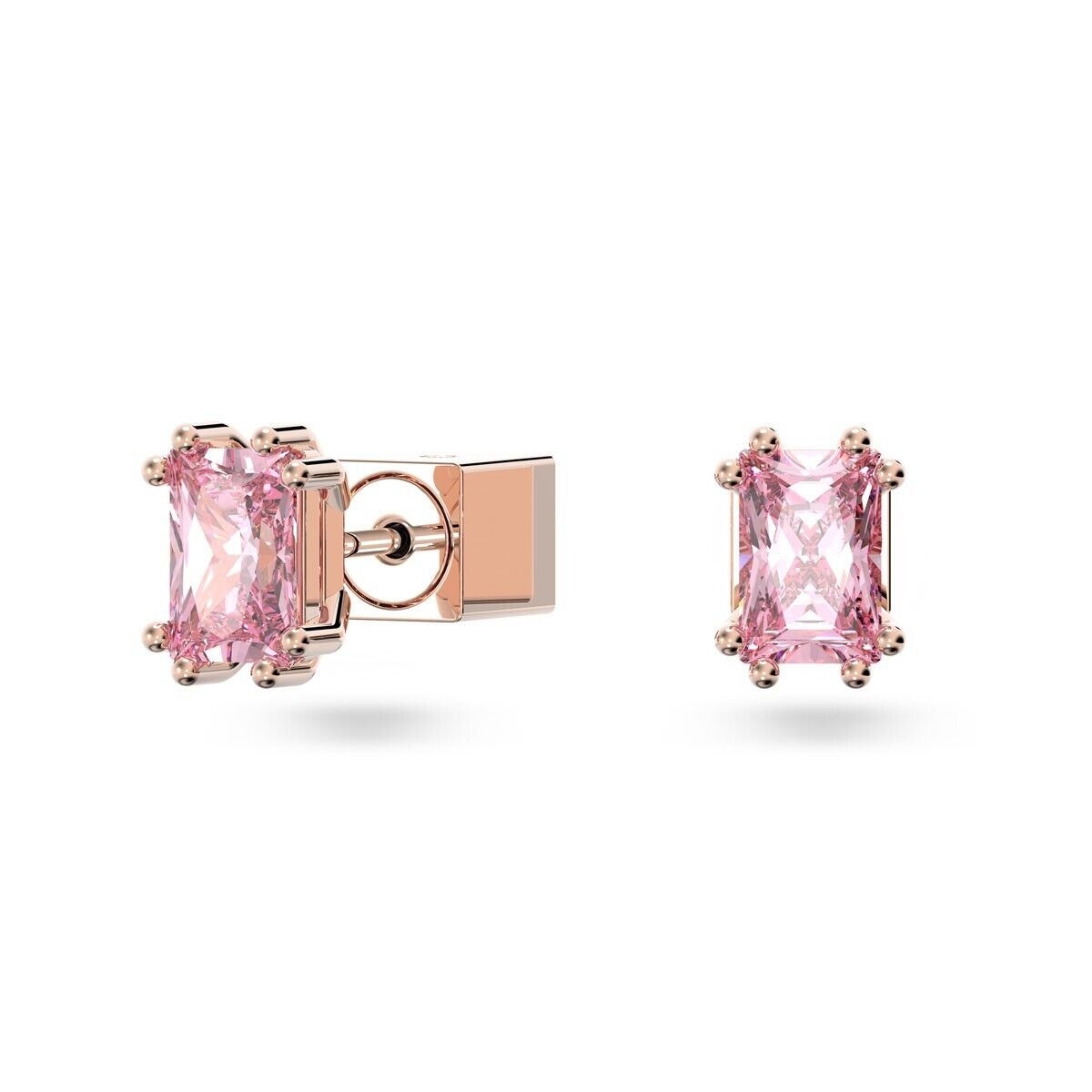 Swarovski Stilla Stud Earrings Cushion cut, Pink, Rose gold-tone plate 5639136 | eBay Swarovski Stilla Stud Earrings Cushion cut, Pink, Rose gold-tone plate 5639136 | eBay