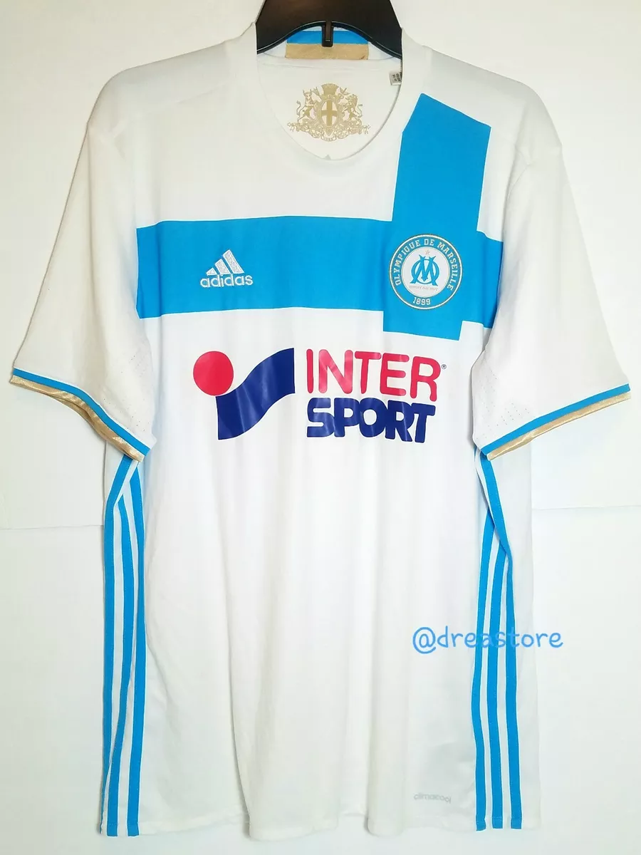 Adidas Intersport Olympique De Marseille 1899 Climacool Home Uniform Replica