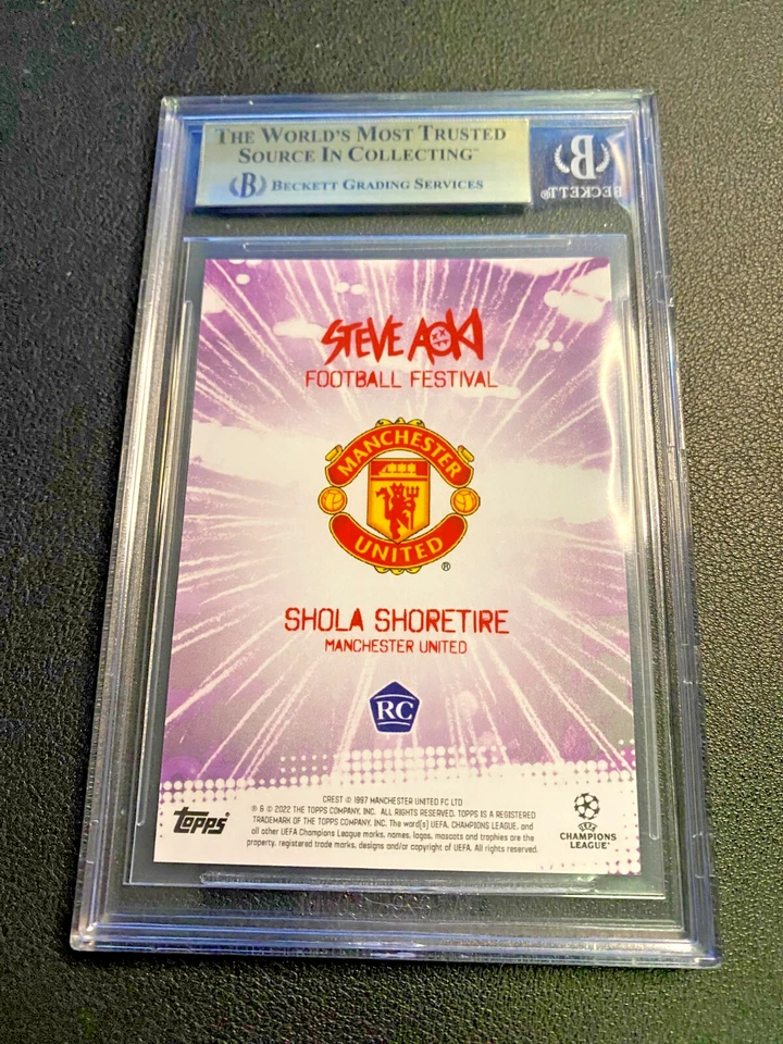 2021-22 Topps SHOLA SHORETIRE Rookie Autograph /25 BGS 9.5 - Image 3 of 3