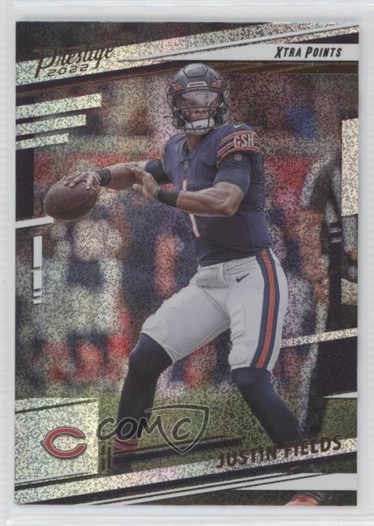 2022 Panini Prestige Xtra Points Galaxy Justin Fields #48 05dl