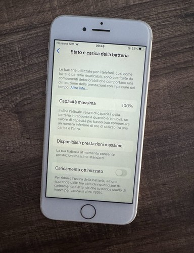 Apple iPhone 8 - 64GB - Bianco - Foto 3 di 3