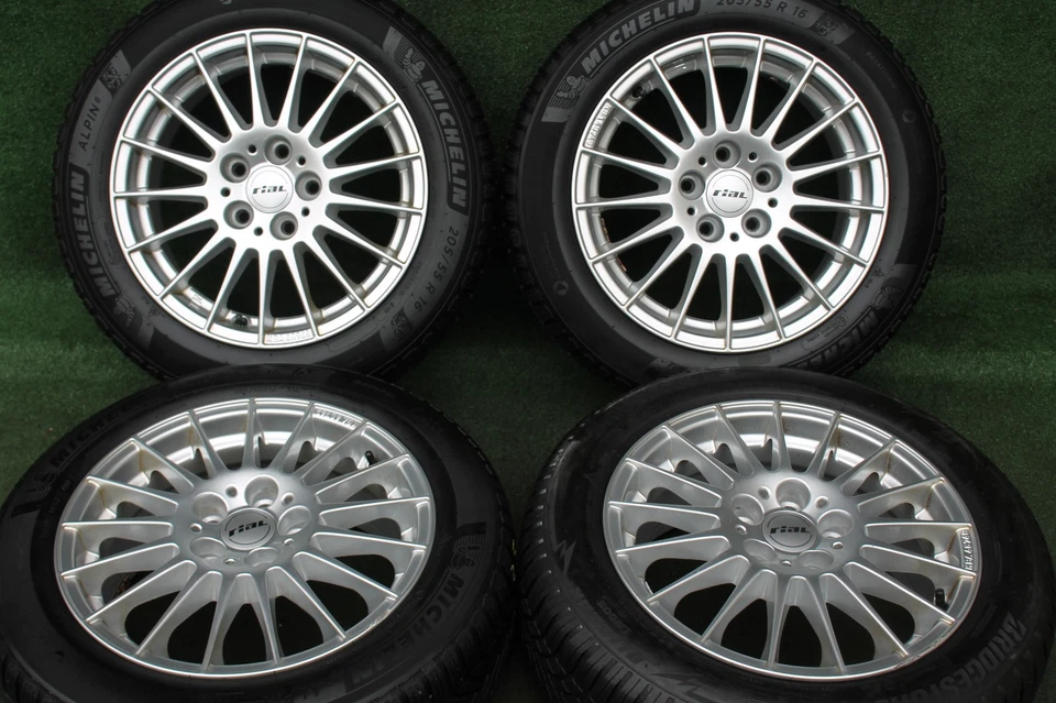 VW Golf 5 6 7 Audi A3 Octavia 5E Leon 5F Winterräder 205/55 R16 DOT:19 -6-7mm - Bild 2 von 4