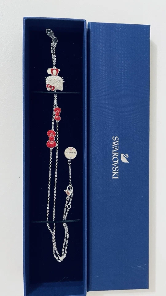 SWAROVSKI Hello Kitty Halskette Neu mit OVP Mehrfarbig, Rhodiniert - Bild 2 von 4