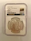 2023 Fiji S $1 Morgan Silver Dollar "1885 CC" MS70 Ultra Breaks Early Release