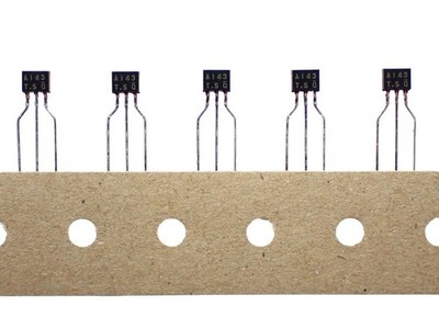 ROHM Digital Transistor DTA143, -50V -100mA, Resistor Built-in (5pcs)