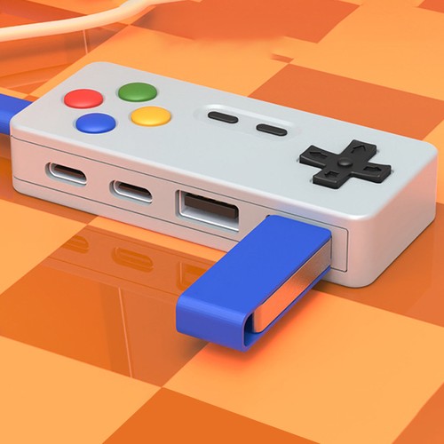 4in1 Gamepad Modelling HUB Game Controller Computer USB Type-C USB-C Interfa _ko - Zdjęcie 10 z 12