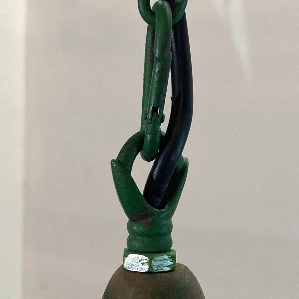 农舍乡村吊坠吊灯灯灯具复古绿色 — 第 2/4 张图片