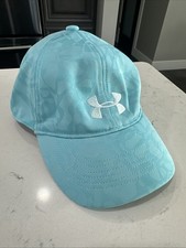 Under Armour Youth One-Size Teal Patterned UA Free Fit Baseball Cap