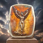 M6 Metals Libertad Angel 1 oz .999 Fine Silver Hand Poured Bar w/ COA