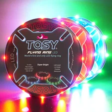 TOSY Flying Ring - 16 Million Color RGB or 12 Leds, Super Bright, Lost Mode, Aut