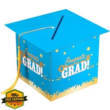 Outus 2026 Graduation Card Box with Tassel, Congrats Grad Cap Holder