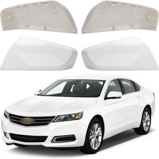 Driver  Passenger Side Mirror Cover Replacement for Chevrolet Chevy Impala 2014