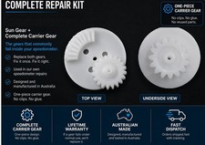 Complete odometer gear repair kit. Commodore VN VR VP VS . 1 piece Carrier gear.