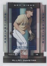 2008 Donruss Elite Extra Edition Rookie Aspirations Die-Cut Allan Dykstra z6b