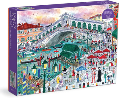 Galison Michael Storrings Venice 1500 Piece Jigsaw Puzzle NEW SEALED FAST SHIP