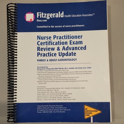 Fitzgerald Nurse Practitioner Certification Exam Review Book-Family/Adult-Gero.