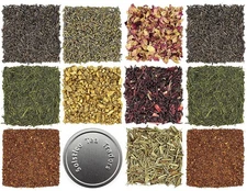 Loose Leaf Tea Sampler Gift Set Assortment Create Your Own Tea Blend Starter Kit
