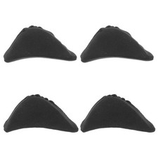 2 Pairs Black Sponge Toe Inserts for Loose Shoes Unisex Shoe Filler Comfort