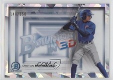2022 Bowman in 3-D! Atomic Refractor 148/150 Cristian Hernandez #B3D-9 0q4s